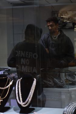 DNC RHINESTONE DISTRESSED HOODIES