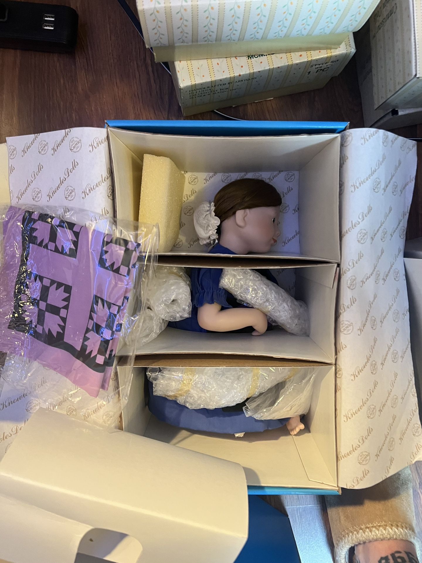 Vintage porcelain dolls