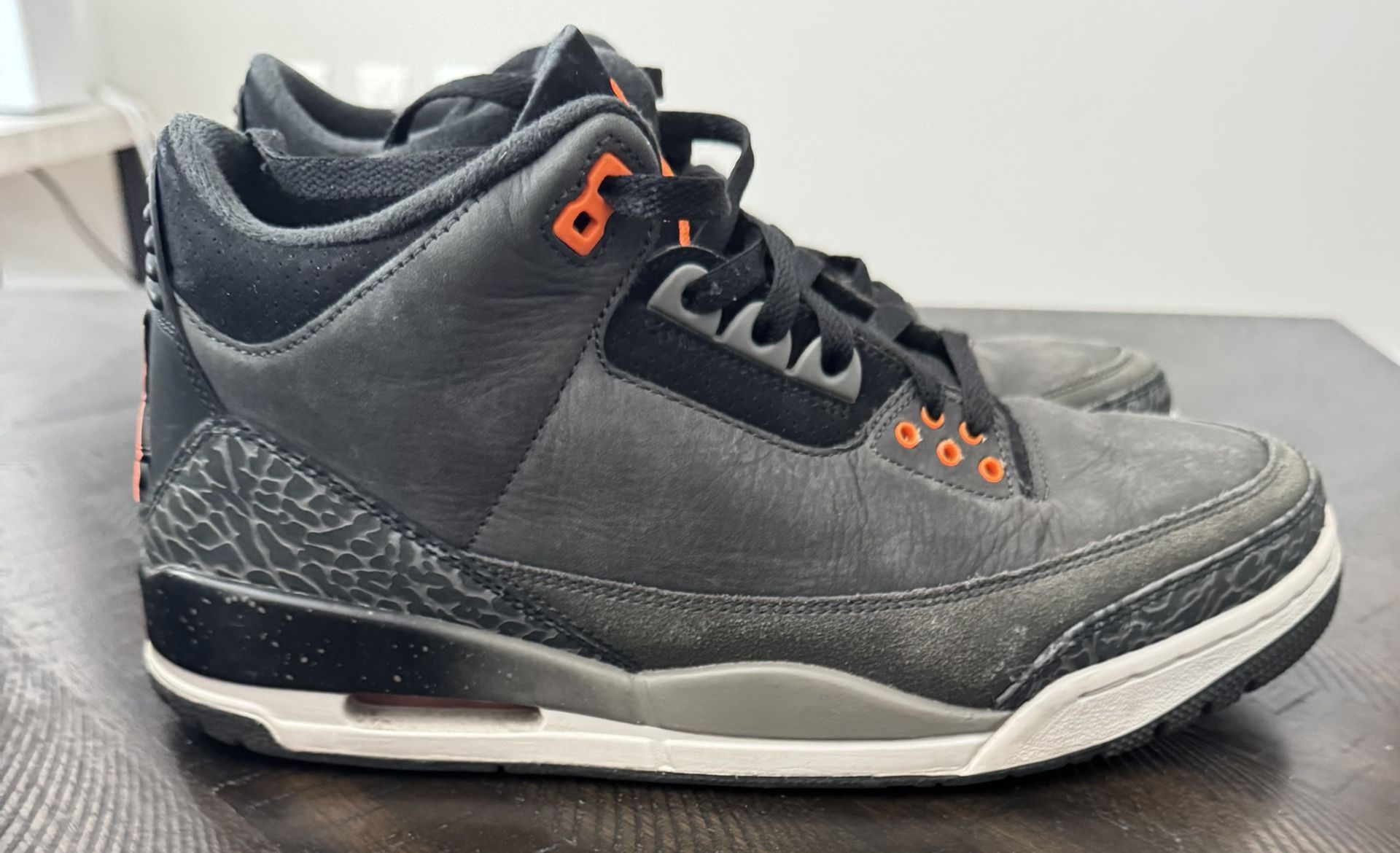 Nike Air Jordan 3 Retro Night Stadium Total Orange Shade