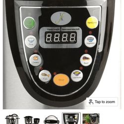 Instant BergHOFF 6.3 Qt Electric Pressure Cooker open box not used Pot Duo