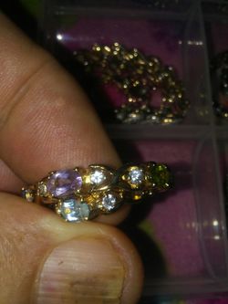 Bracelets sterling silver real stone