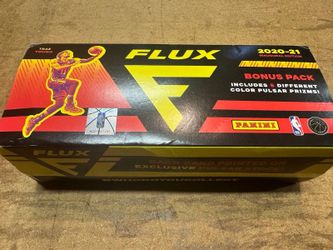 2020-21 Panini Flux Fanatics Complete Set w/ 5-card Green Ice Pack OPEN BOX