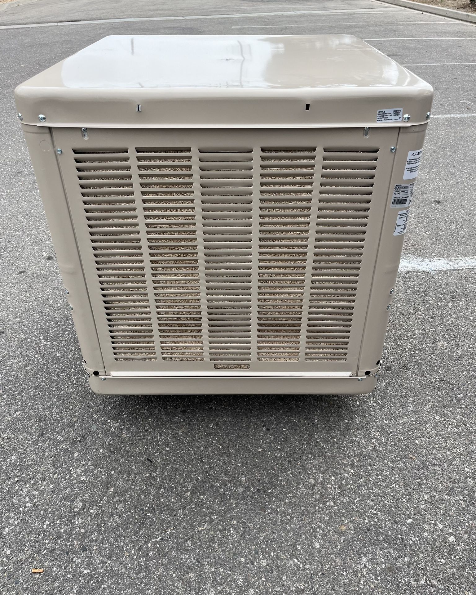 4900 CFM Down-Draft Roof Evaporative Cooler for 1800 sq. ft. (Motor Not Included)