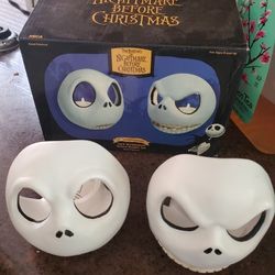 Tim Burton Candle Holders X 2
