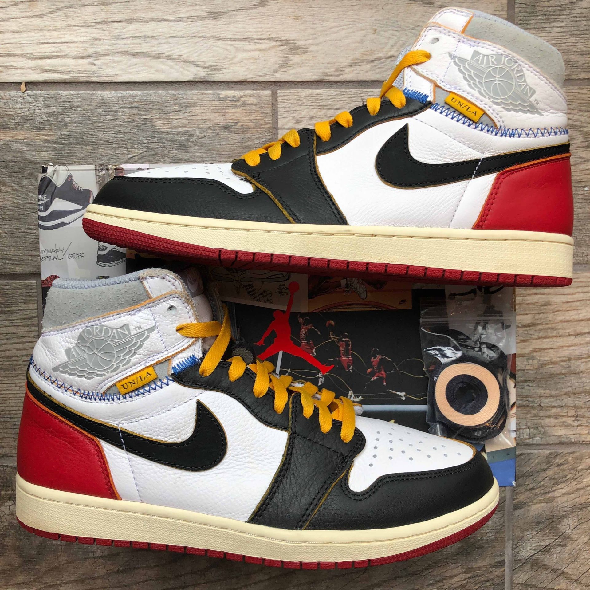 Jordan 1 x Union ‘Black Toe’. Size 9.5