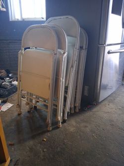 Metal Fold up Chairs