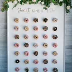 Wedding Donut Wall