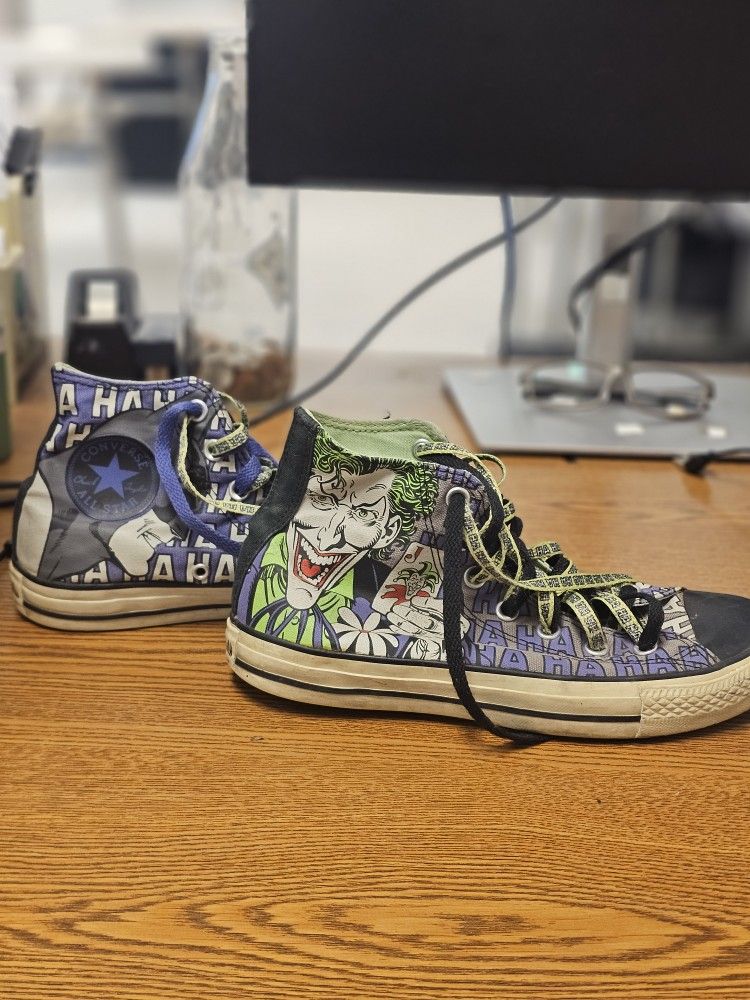 Converse All Star Joker Batman Size 6 Men 7.5/8 Women