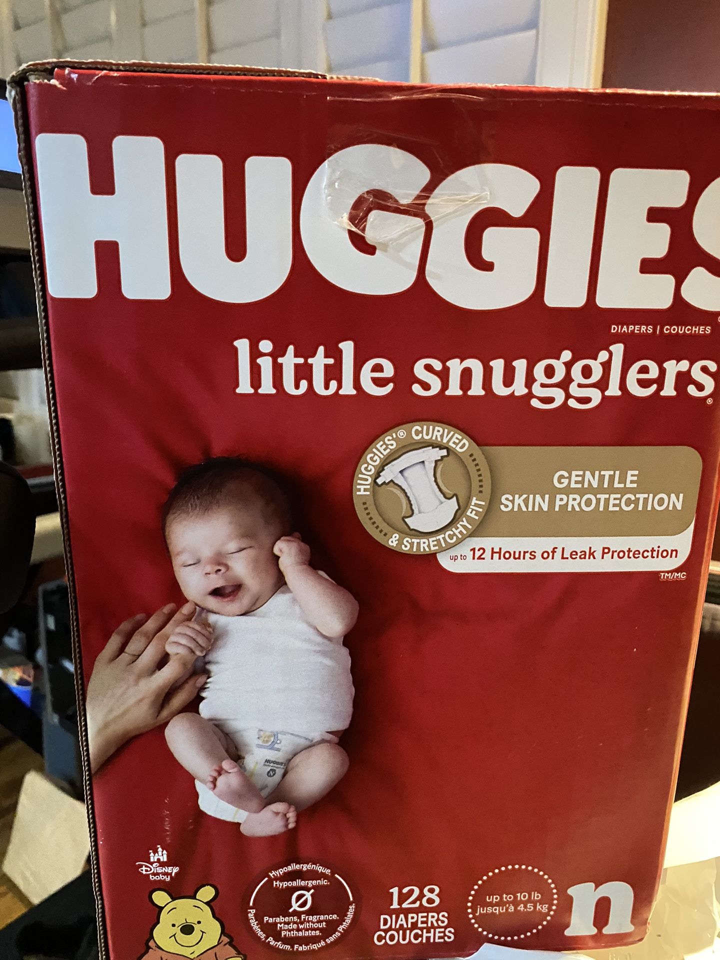 NB Huggies Little Snuggles (128 Count) 