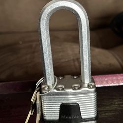 Heavy Duty Outdoor Padlock with Key