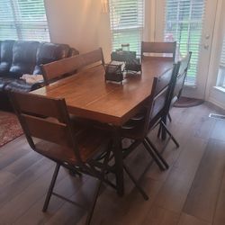 Dining  Table  Set  With Bench 