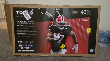 TCL 43" QLED TV NEW