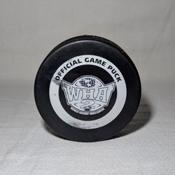 WHA 2 Vintage Hockey Puck InGlasCo Slovakia