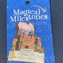 Twilight Zone Tower Terror Disneyland Magical Milestone Pin