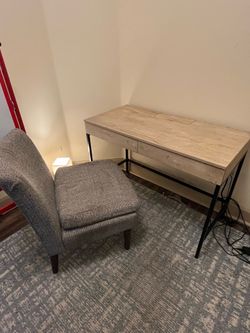Complete Apartment Move-out Sale - sectional, rug, desk/chair, rug, TV, lamp