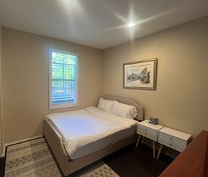 Queen Bed frame plus mattress