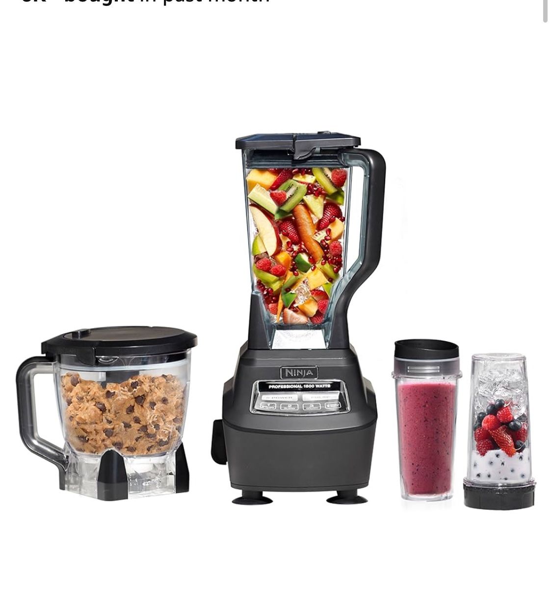 Ninja Mega Kitchen System Smoothies Processing, Dough