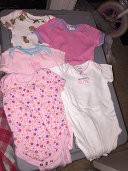 3-9 month onesies!