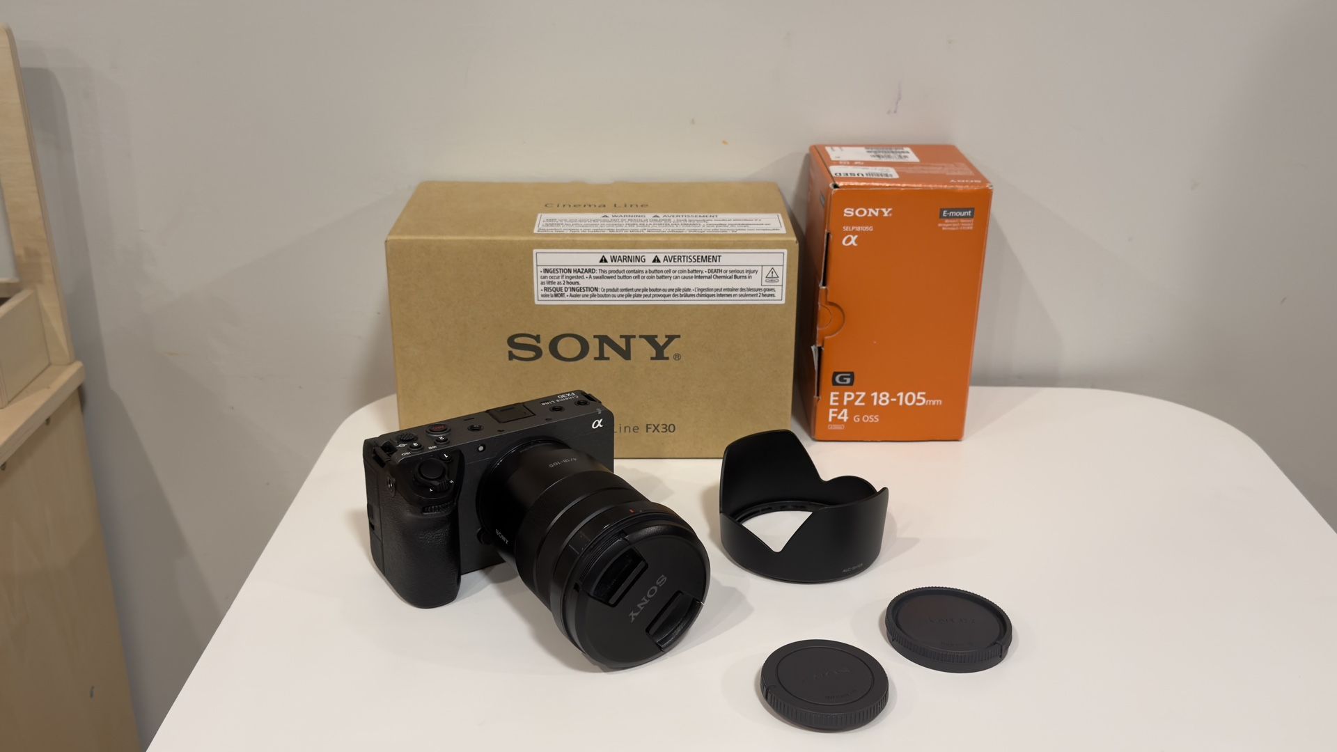 Sony FX30 + Sony 18–105mm f/4 G PZ Lens — Excellent Condition — Both Boxed — $2200 OBO