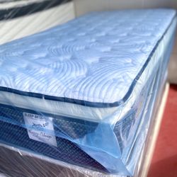 Twin Size Mattress 14” Inches Pillow Top Of High Quality Also Available in Full-Queen-King and Cali-King Same Day Delivery