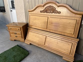 Wood Bed Frame