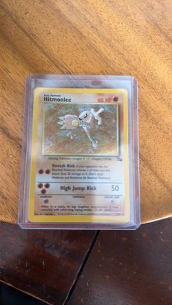 Hitmonlee base set Pokémon 151