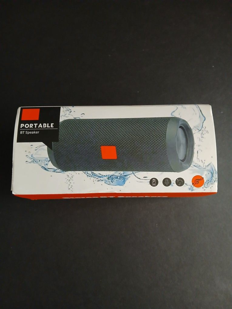 Red Portable Bluetooth Speaker