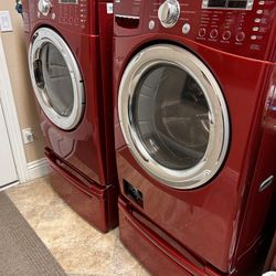 LG Steam washer And Gas Dryer 