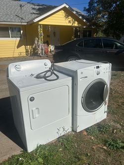 Free washer dryer kinda work