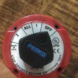 PERKO Engine /Battery Switch