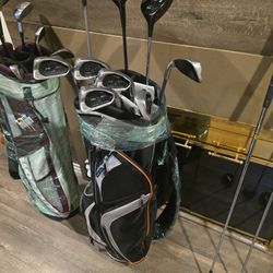 GOLF CLUBS WITH GOLF BAG (9 CLUBS SET)