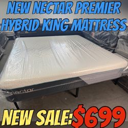 NEW NECTAR PREMIER HYBRID KING MATTRESS 