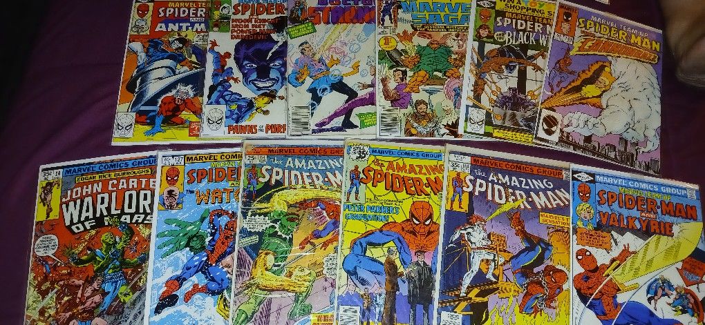 16 Spider-Man Comics $75 Firm