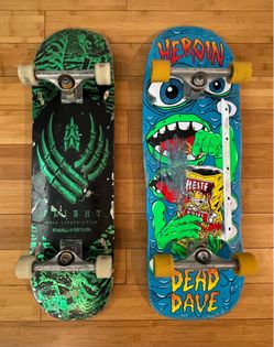 Powell and Heroin Skateboard
