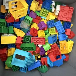 Lego Bricks And Board