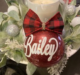 Custom ornaments farm house