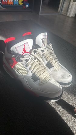 Jordan 4s Red Cement Size 13