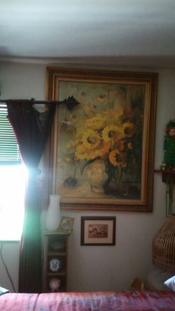 Sunflowers painting
