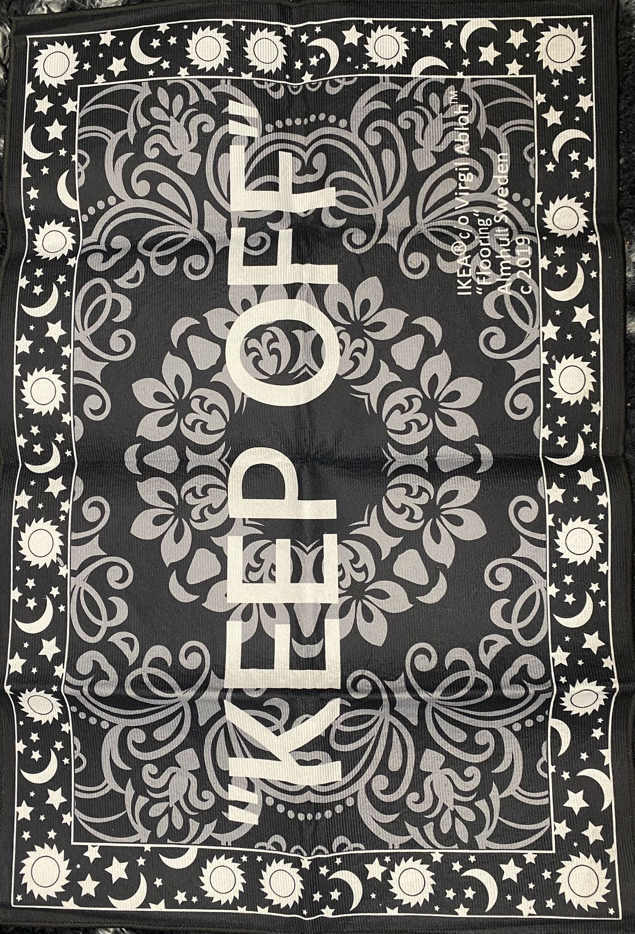 “Keep Off” Mat