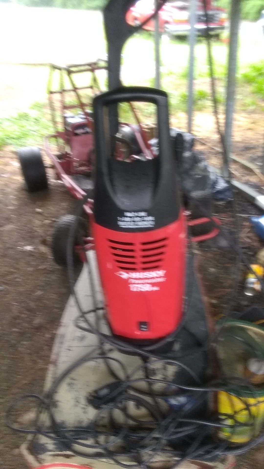 Husky pressure washer 1750 psi