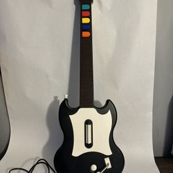 PlayStation 2 Guitar Hero Red Octane SG Wired Controller PS2 (PSLGH) Black
