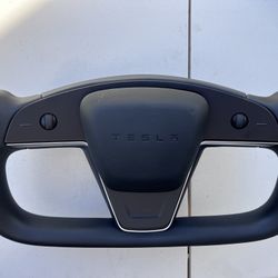 Tesla Model X/S OEM Yoke Steering Wheel