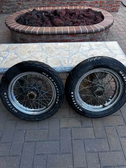 Harley Davidson Shovelhead wheels