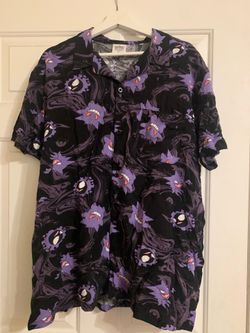 Pokemon Gengar Button Up Shirt