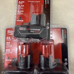 (1) M12 4.0 And (2) M12 3.0 Batteries 