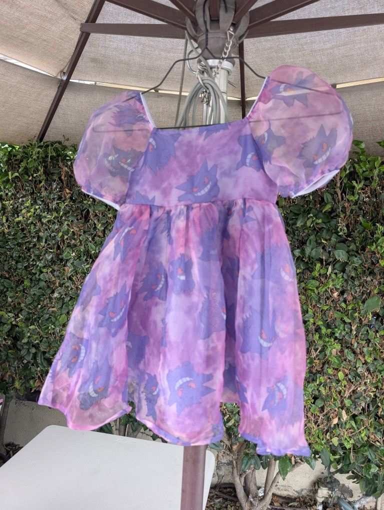 Original Pokemon Dress/ Halloween Costume Purple π Size 6/7