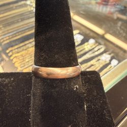 10KT White Gold Wedding Band 40107-1