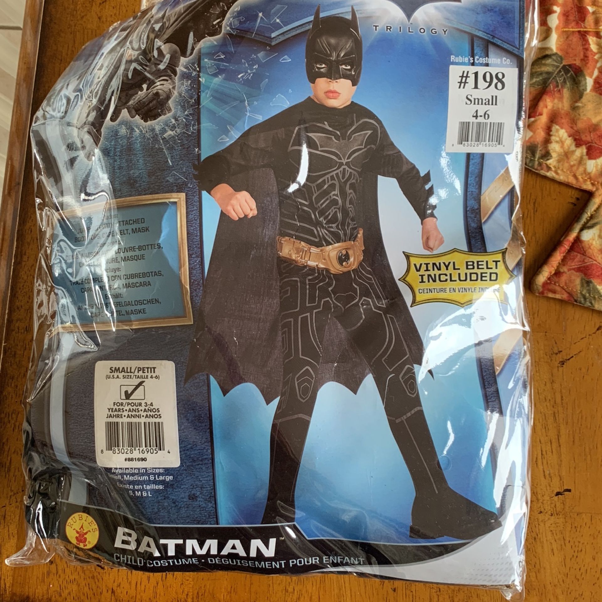 S4-6 Bateman Halloween Costume