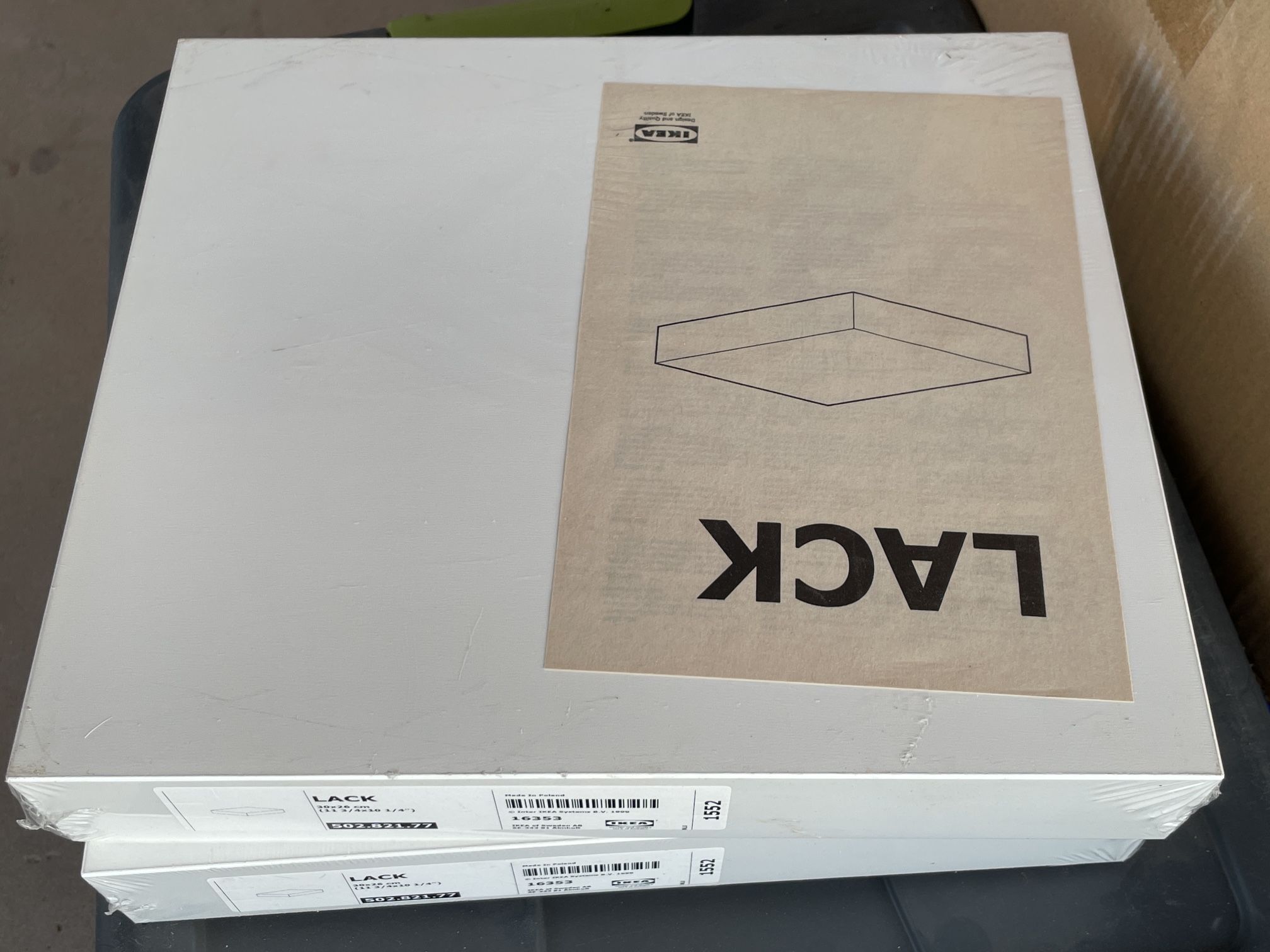 Lack Ikea Shelves