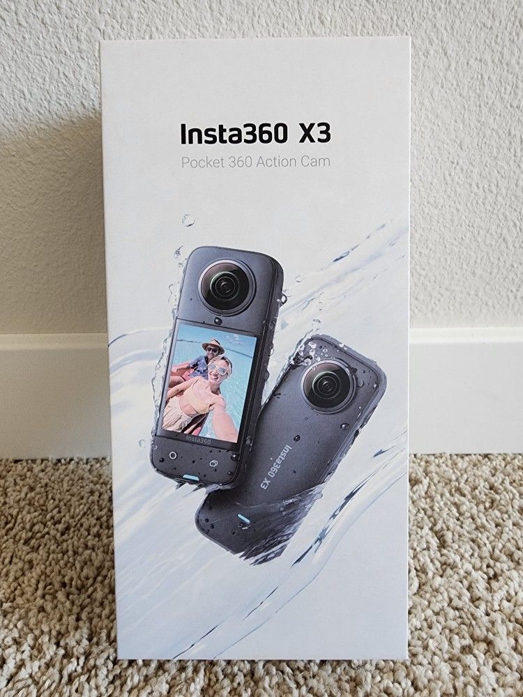 Insta360 X3 Camera Pocket 360 Action Cam